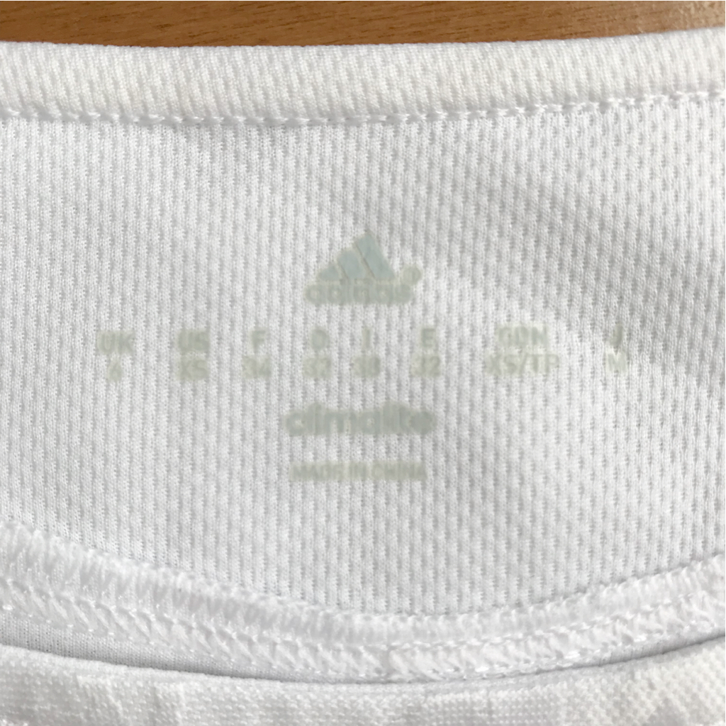 adidas ランニングウェア 長袖Tシャツ climalite レディース 白 サイズM アディダス_3