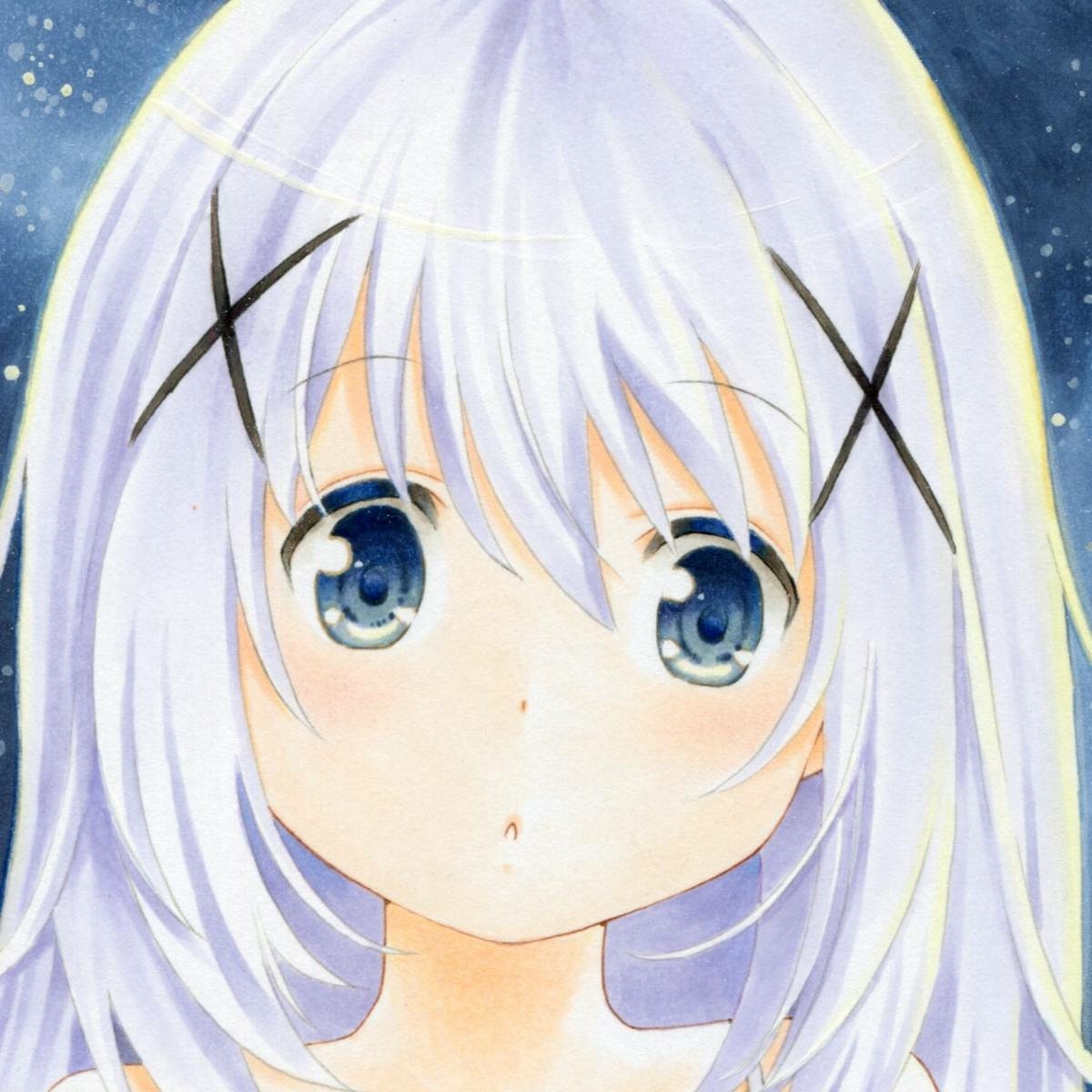同人 手描きイラスト ごちうさ チノ 手描きイラスト 売買されたオークション情報 Yahooの商品情報をアーカイブ公開 オークファン Aucfan Com