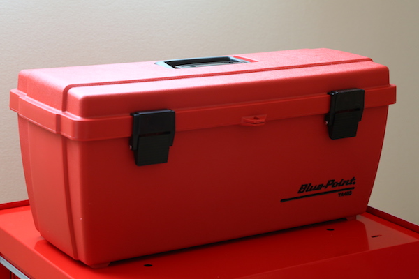 Snap on もろい スナップオン ブルーポイント プラスチック工具箱 絶版  