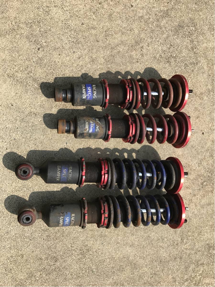 ジャンク】EF8 ホンダCR-X 車高調 バーディークラブ EG6/EF9/DC2 