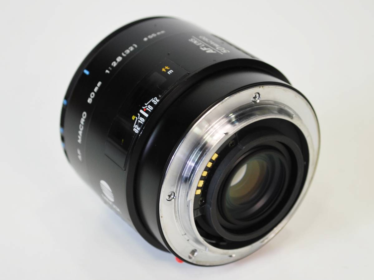 美品】 MINOLTA AF MACRO 50mm F2.8 オートレンズ 【公式通販】