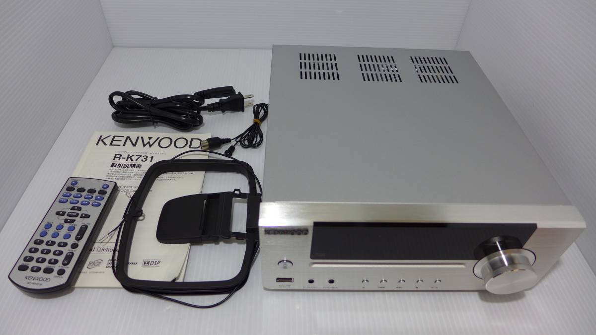 KENWOOD R-K731-B CD,USB, FM/AM 付属品一式　美品 KENWOOD R-K731-B CD,USB, FM/AM 付属品一式 美品 KENWOOD R-K731-