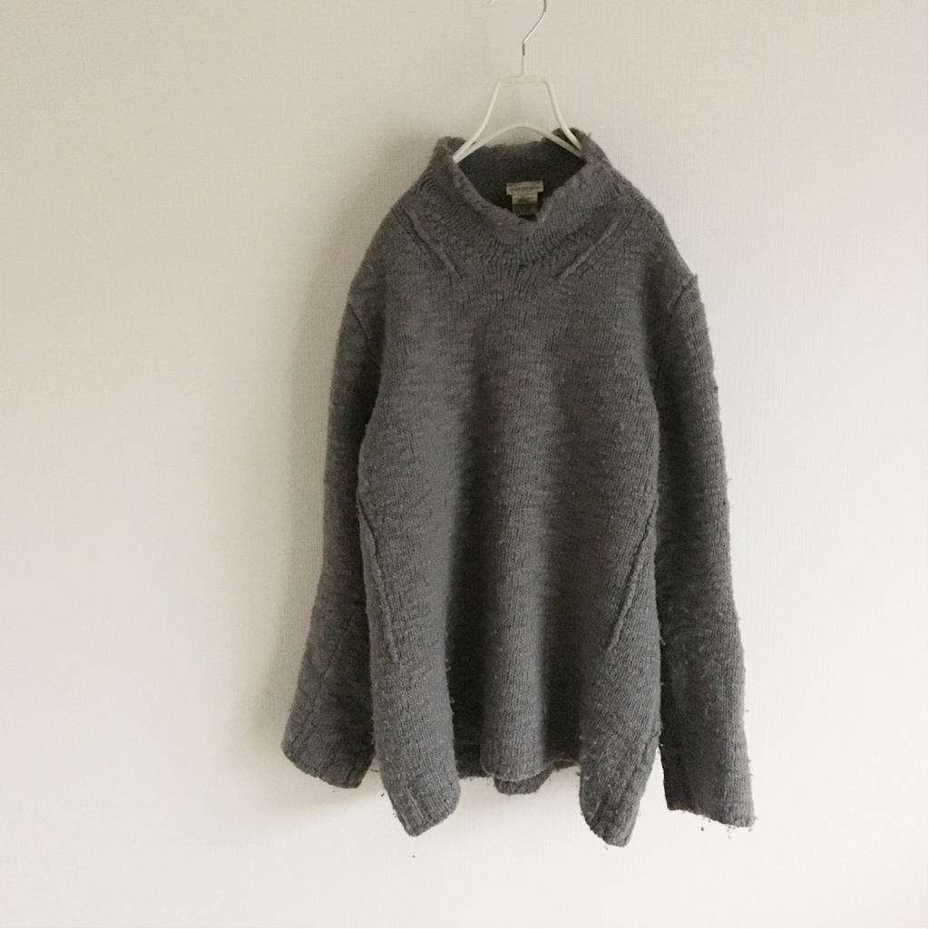 希少 初期 DRIES VAN NOTEN ハイネックビッグニット ドリスヴァン 