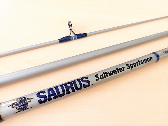 希少 SAURUS/ザウルス ソ ルトウォーター スポーツマン ブラック