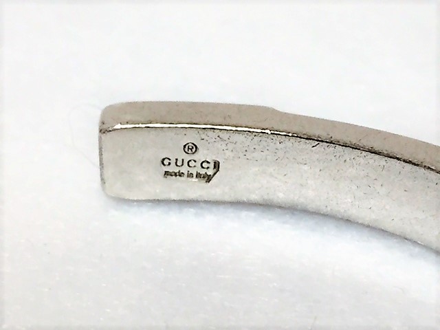 極美品✨ GUCCI グッチ バングル スネーク シルバー 刻印 1317