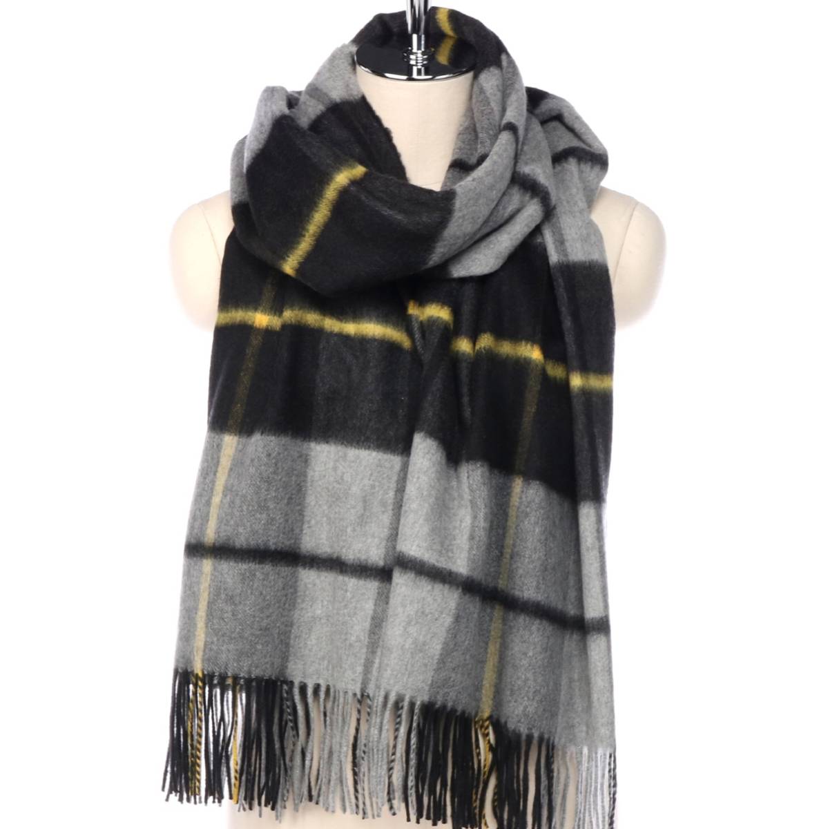 新品未使用即決 　The SECRETCLOSET×Johnston's　別注ストール　シークレットクローゼット別注　ジョンストンズ　ドゥロワー　