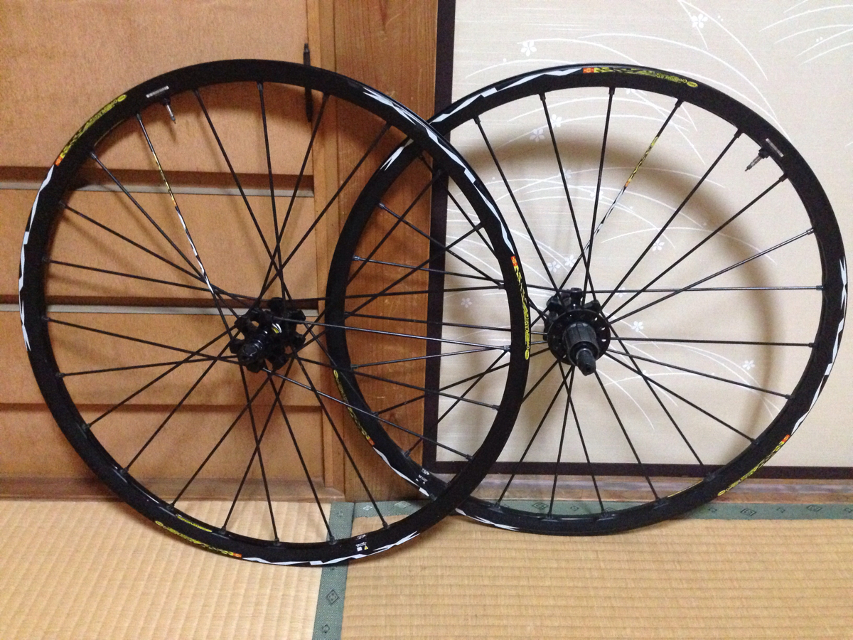 マヴィックMAVIC 中古☆MAVIC クロスマックスST 26インチ 前後セット 
