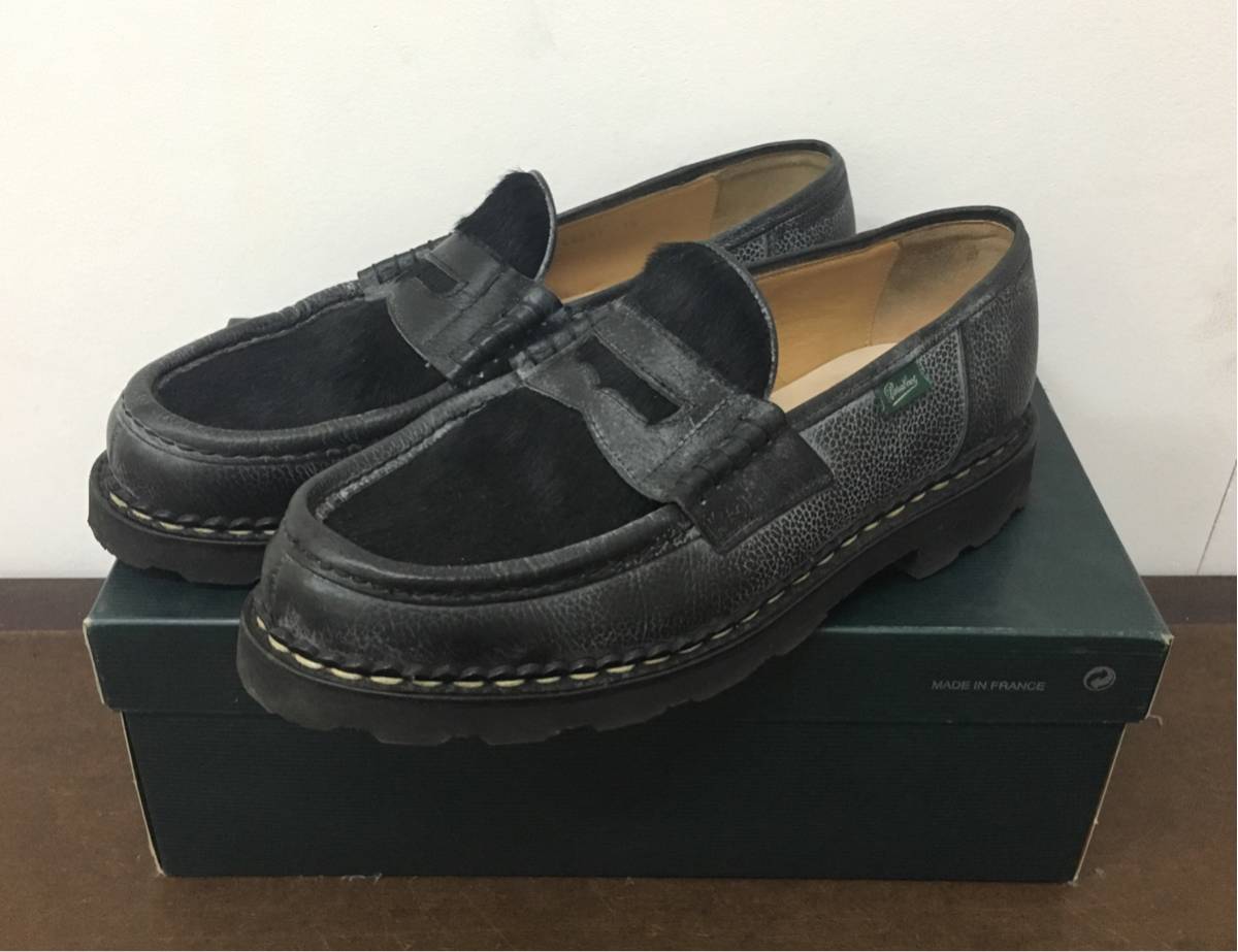 Paraboot REIMS Lis NOIRE 8 パラブーツ ランス 黒 格安 パラブーツ 