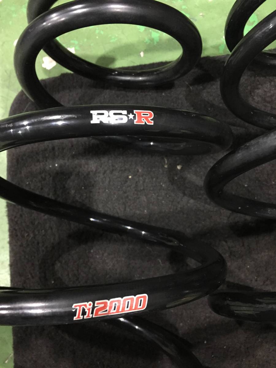 中古RSRダウンサス一台分セット20系アルファード ヴェルファイヤ
