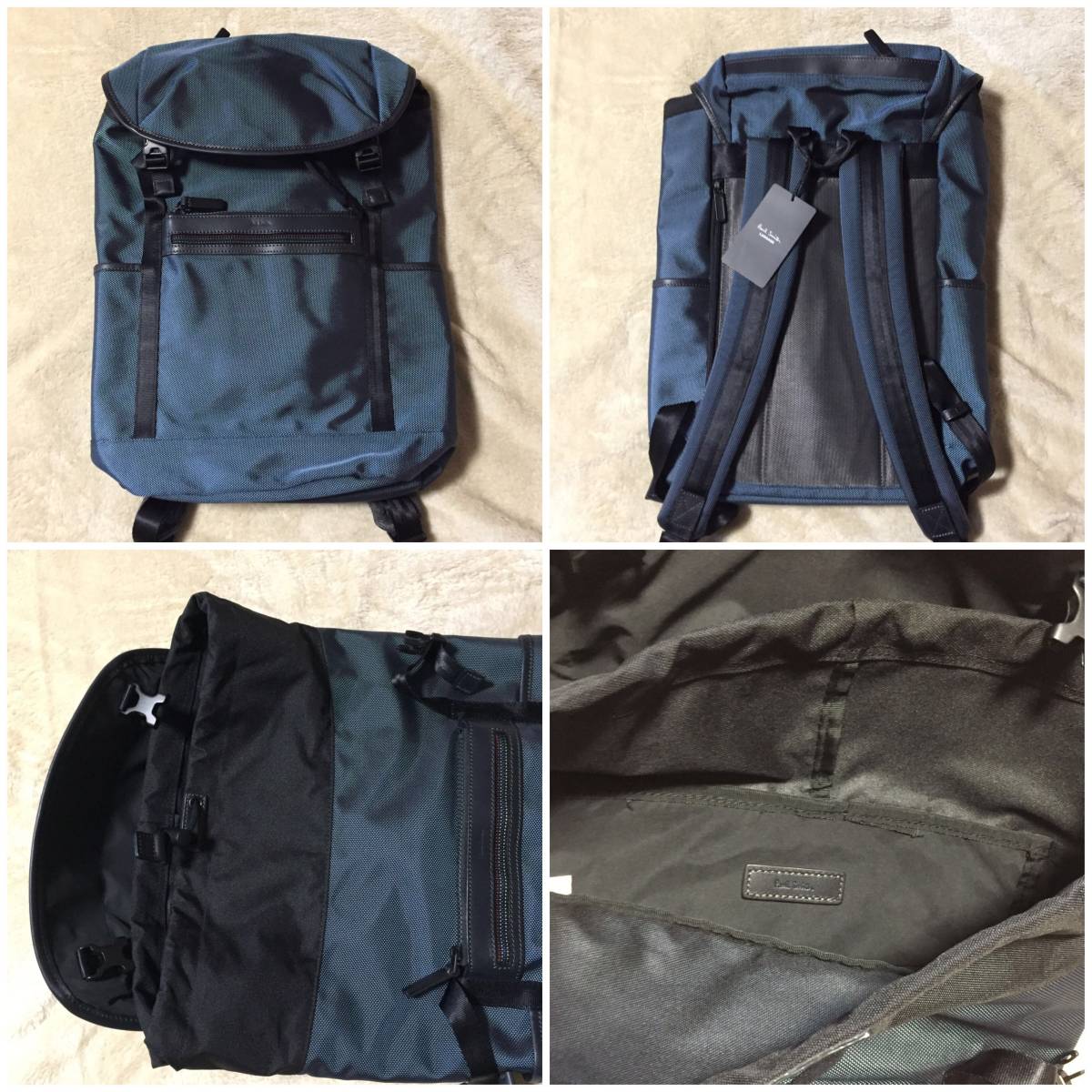 新品】Paul Smith ポールスミス クアッドステッチバックパック