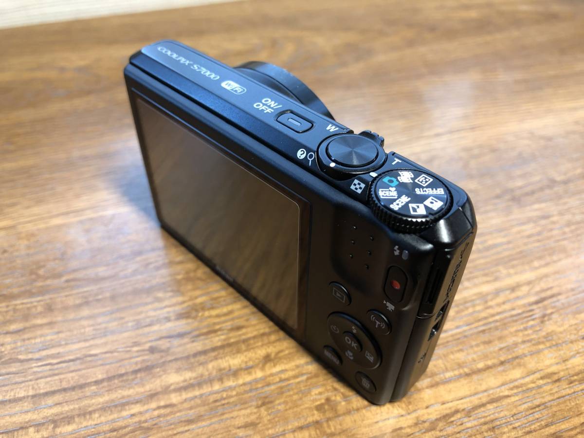 Nikon COOLPIX S7000 ブラック 中古 美品Nikon COOLPIX S7000 中古
