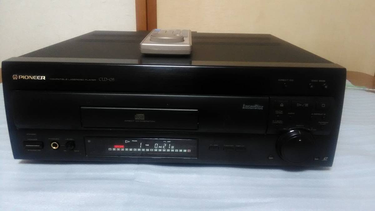 Pioneer CLD-05 レーザーディスクプレーヤー メンテナンス済み 両面