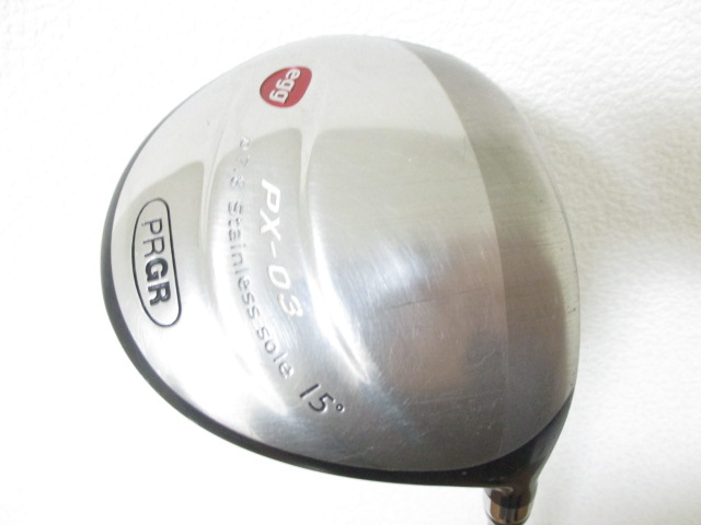 プロギア◆◆ エッグ egg PX-03 3w-15度 カーボン M-37(R) ◆◆日本仕様 PRGR PX03 フェアウェイ L927