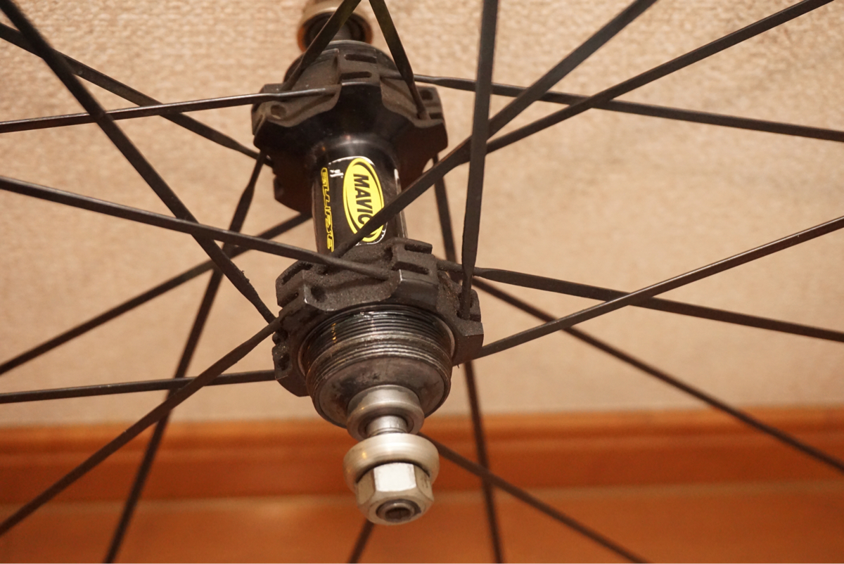 MAVIC MAVIC ELLIPSE リア 旧モデル ピスト 700C 完組ホイール 前後 