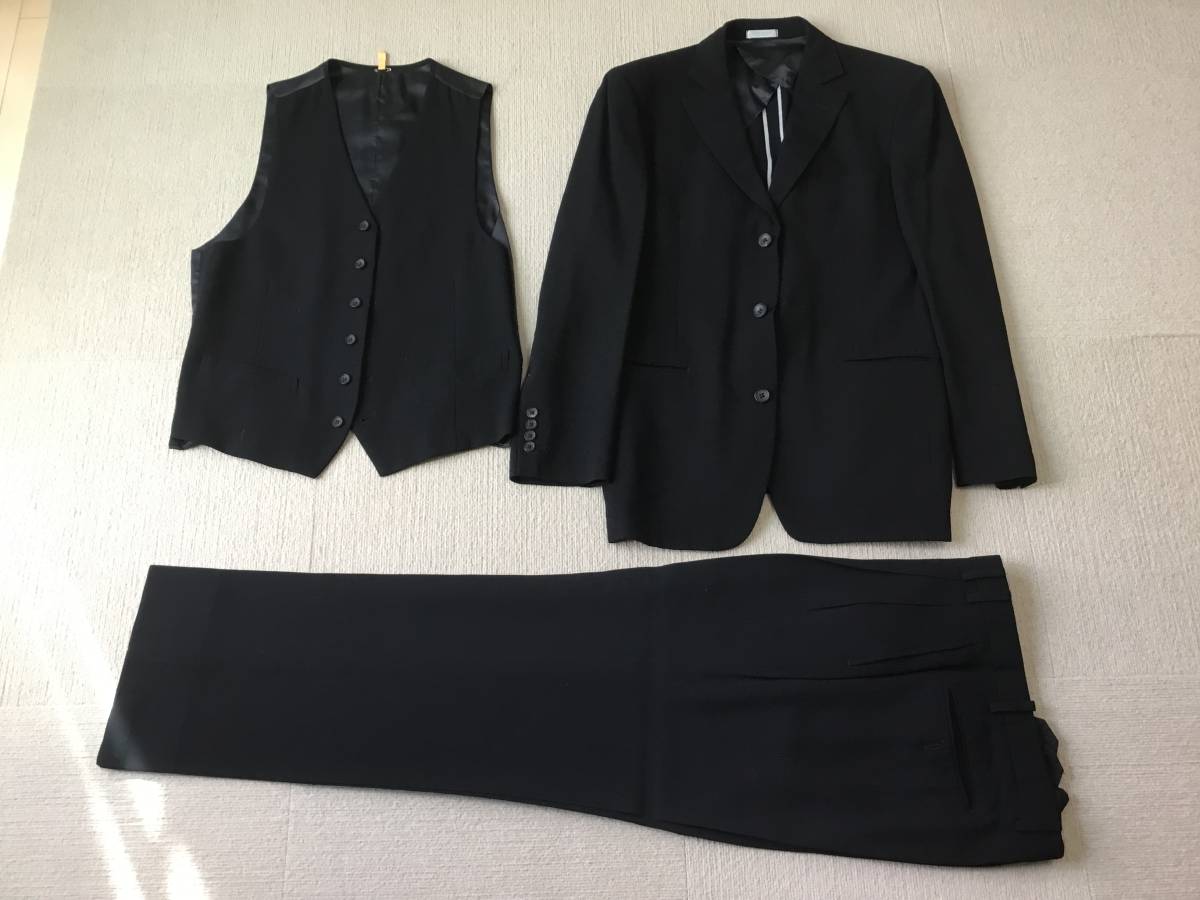 MEN'S TENORAS スーツ Vベスト付 極美品 M ◇MEN'S TENORAS メンズ