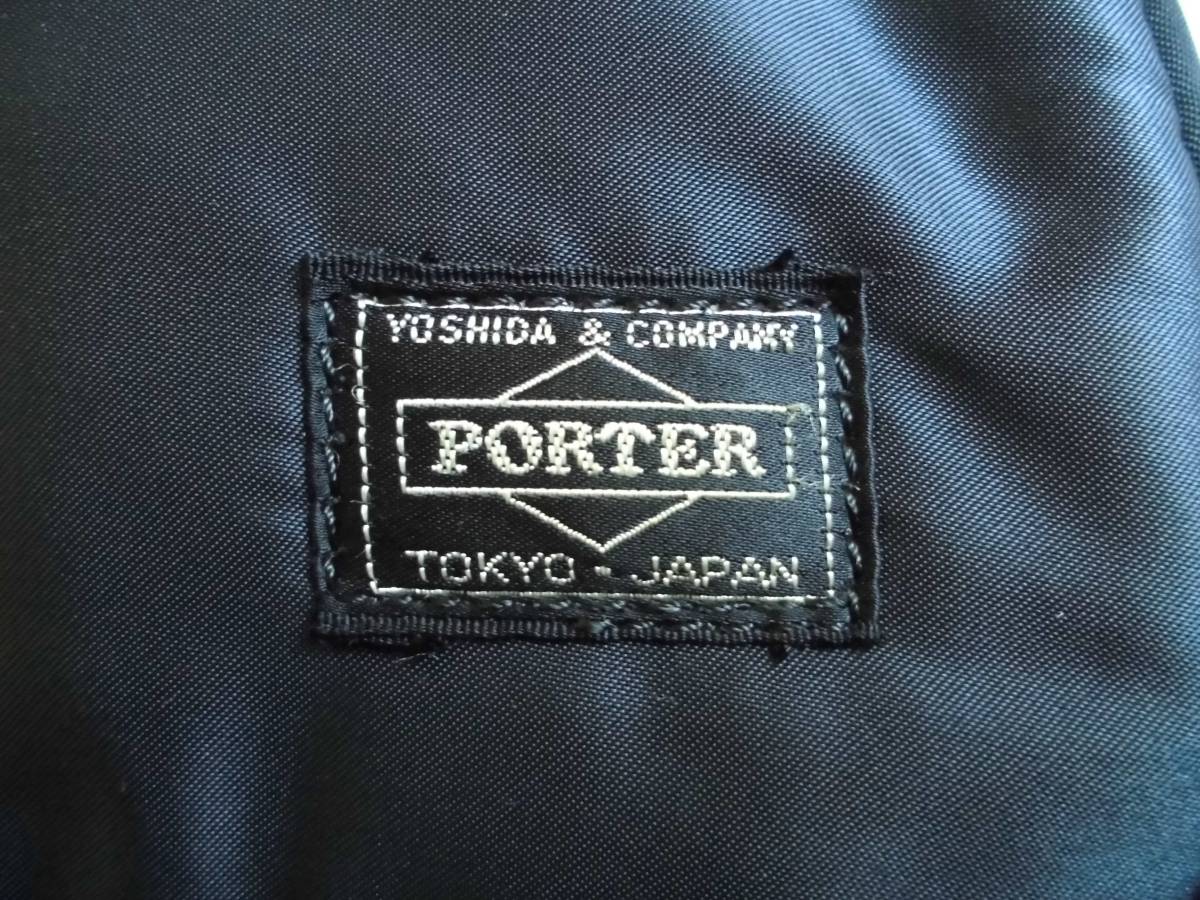 ★美品★HEADPORTER★タンカー★ボストンバッグＭ★ネイビー/オレンジ★