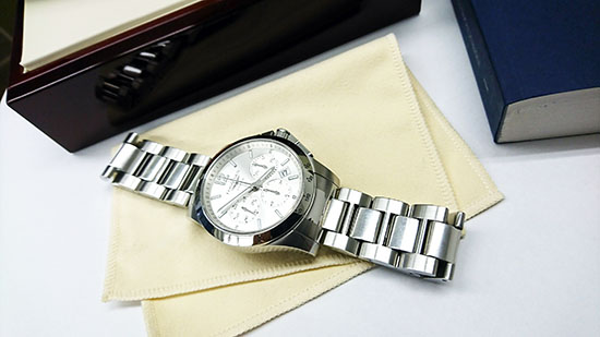 ロンジン　コンクエストクロノグラフ　L27434566　LONGINES