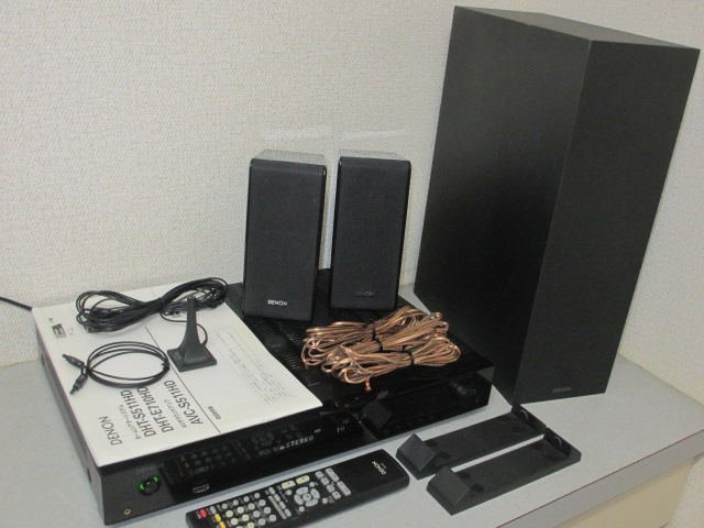 オーディオ機器 DENON デノン 5.1ch サラウンドスピーカーシステム 取