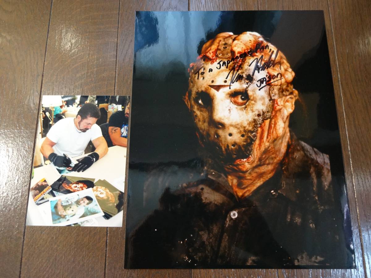 13日の金曜日 ジェイソン ケイン ホッダー直筆サインフォトa サイン 売買されたオークション情報 Yahooの商品情報をアーカイブ公開 オークファン Aucfan Com