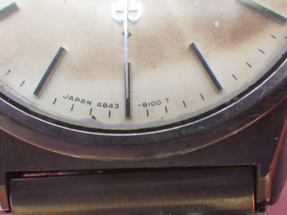 SEIKO GRAND QUARTZ 4843-8110 セイコーグランドクォーツ ジャンク品_4
