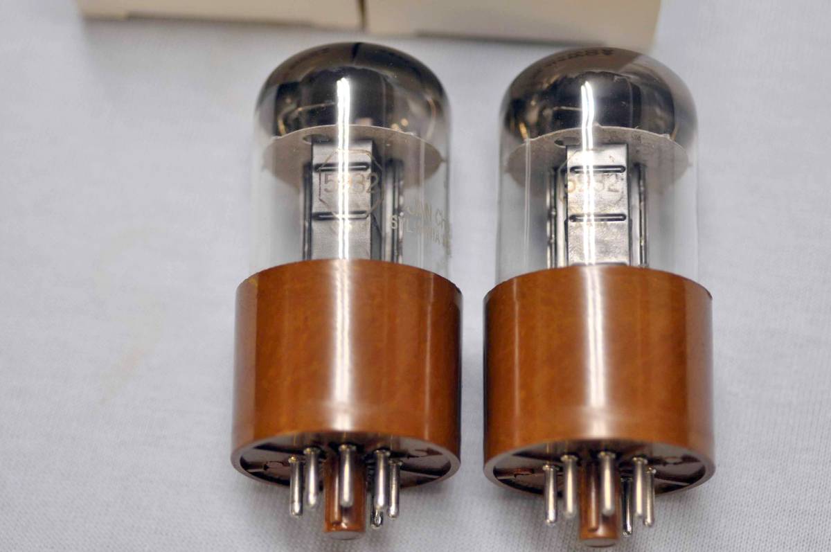 SYLVANIA 　5932　CHS米軍用6L6信頼度管　2本セット