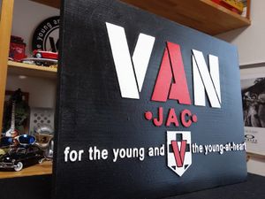 超レア☆VAN JACKET ヴァンジャケット 立体（エンボス）ロゴ 丸