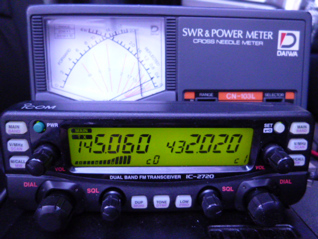 アイコム ☆ICOM アイコム IC-2720 20W中古品☆ IC 2720 モービル 20w