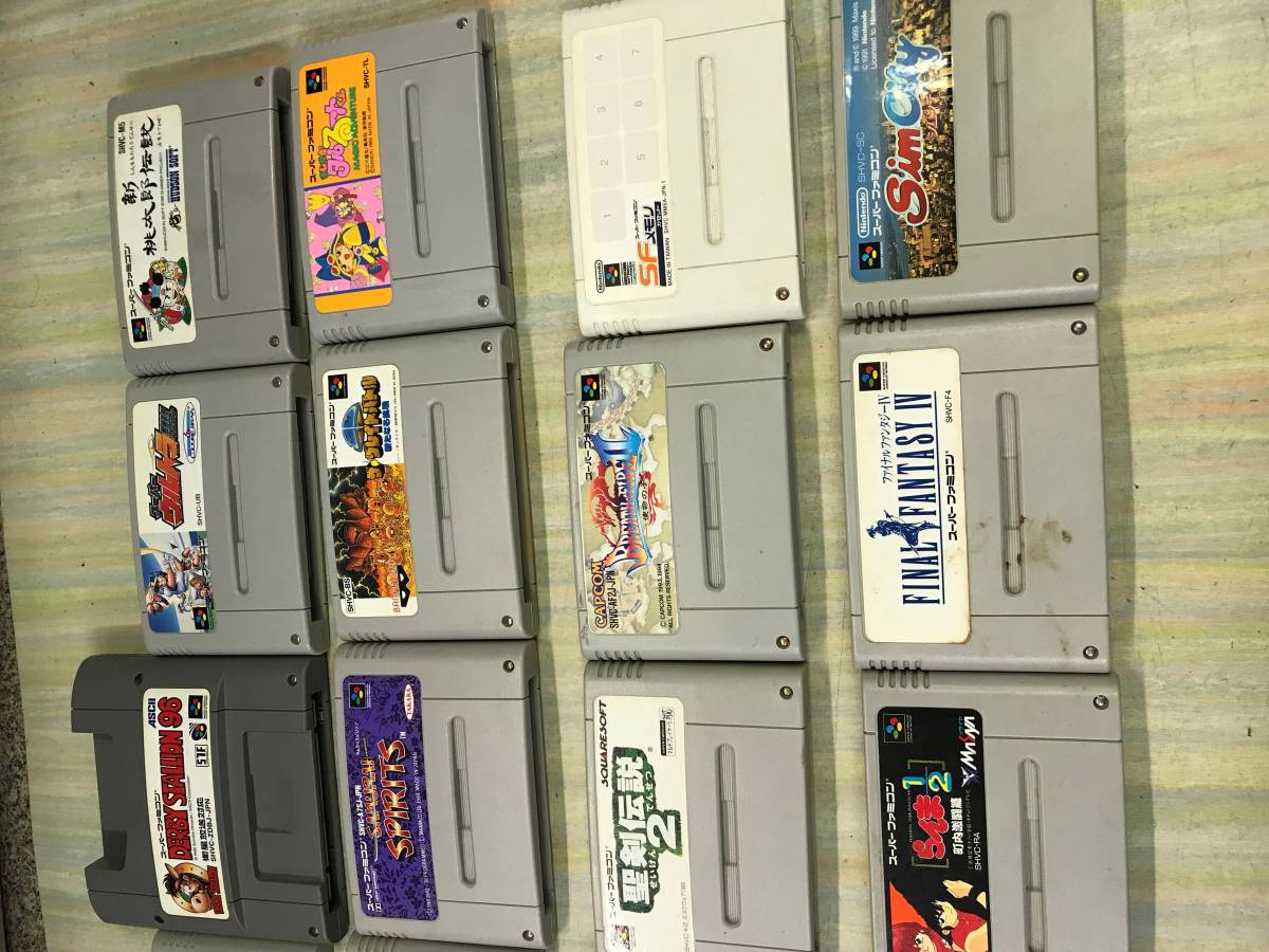 スーパーファミコンソフト スーパーファミコン☆ソフト☆40本まとめて 