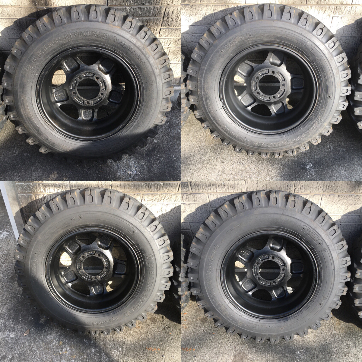 Yahoo!オークション ジムニーJA11 純正アルミ ジープサービス750r16 