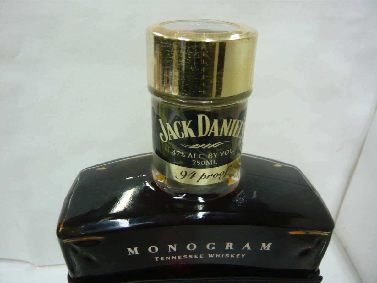 米国仕様] ジャックダニエル モノグラム 750ml☆1円～古酒 未開栓 未開