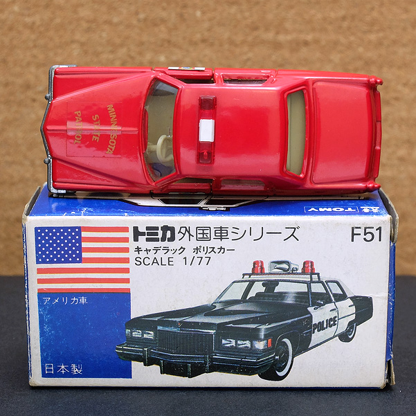 トミカ 青箱 キャデラック Yahoo!オークション F51 キャデラック