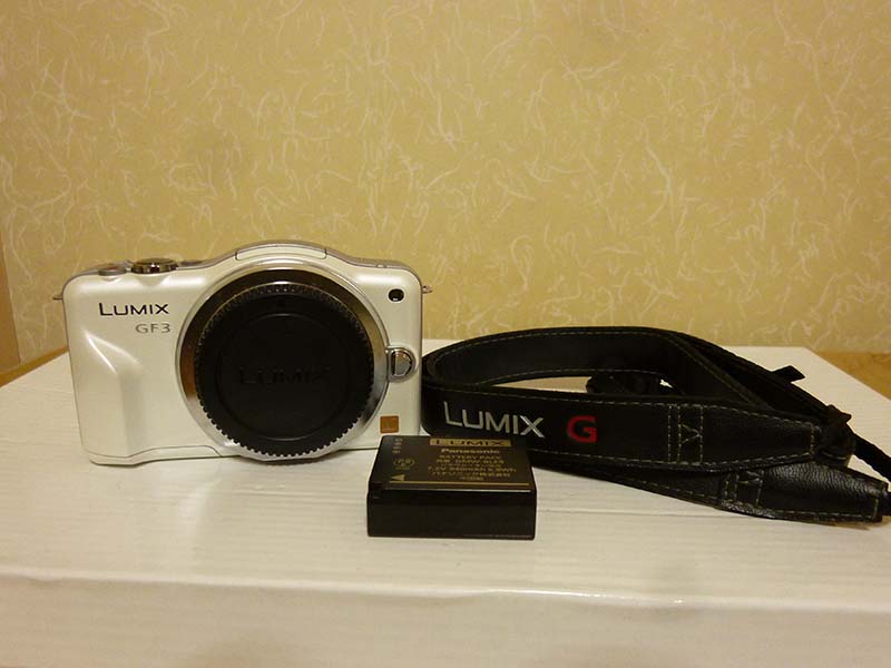 Panasonic LUMIX ホワイト DMC-GF3 ボディ GF3 パナソニック DMC 