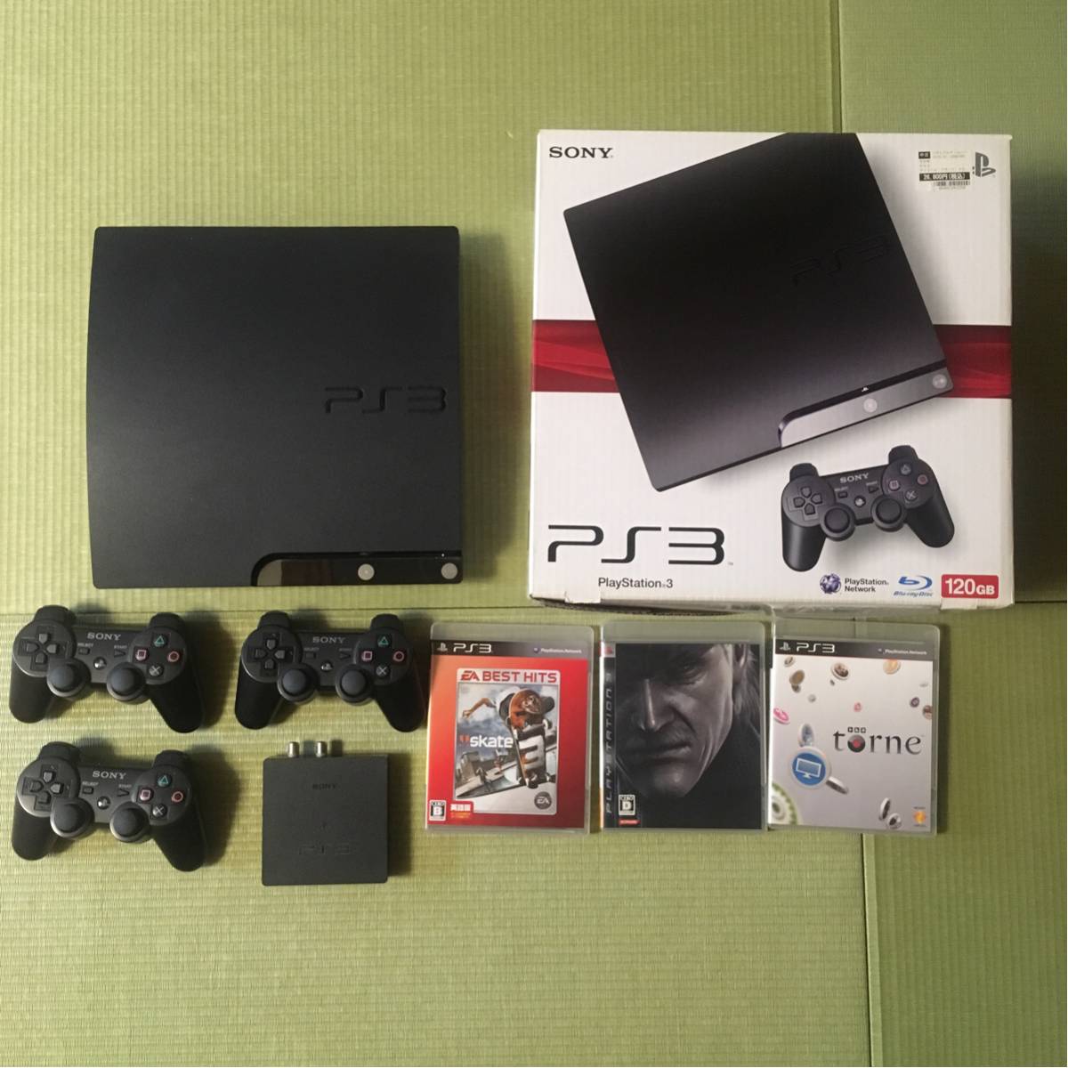 PS3 PlayStation3 CECH-2000A プレステ3 HD700GB増量 torneなど付属品多数