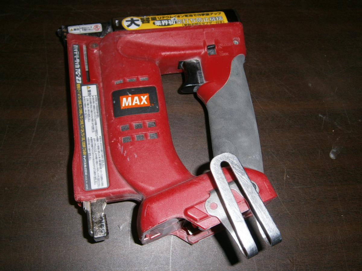 MAX】マックス バッテリータッカ TG-Z3 釘打ち機 30022 マックス TG-Z3 