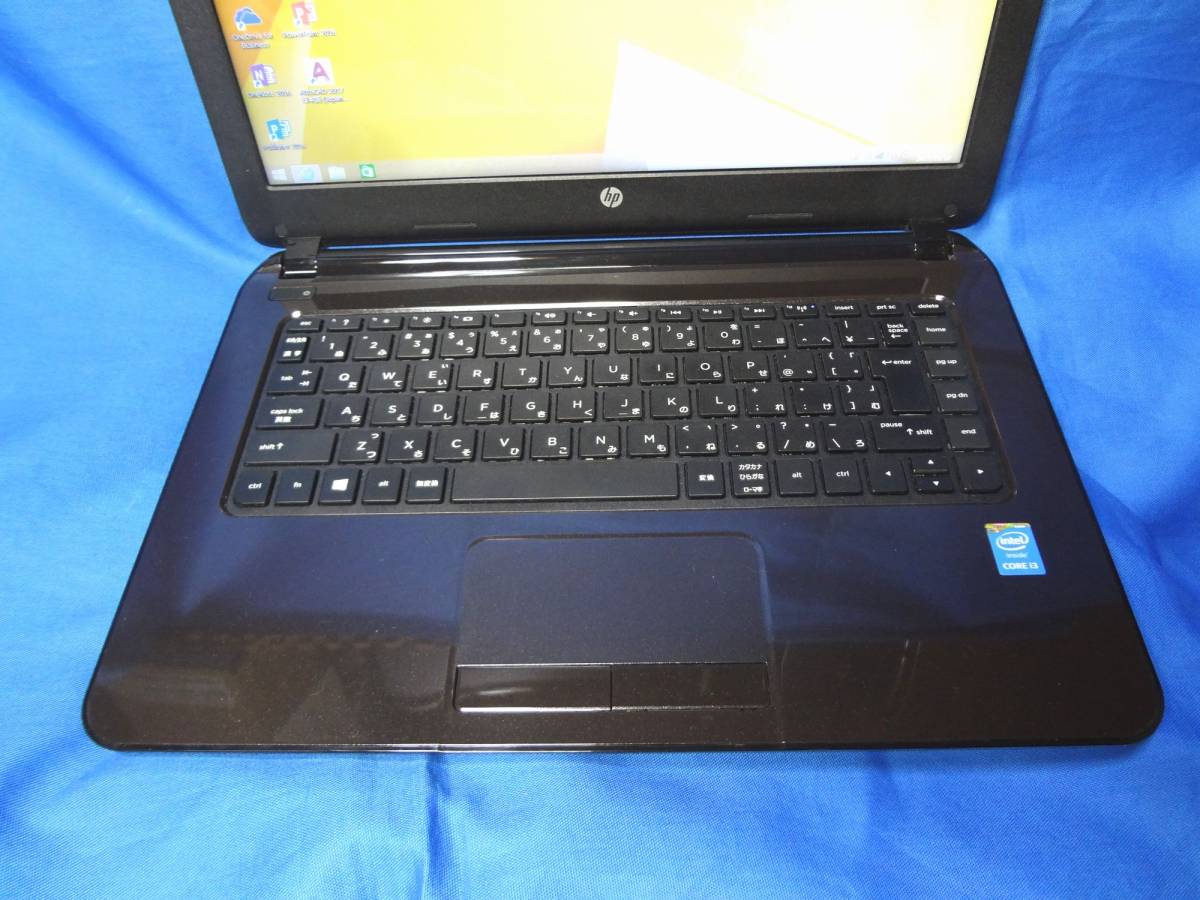 HP L1L54PA#ABJ IntelCore i3 4005U 1.70GHz搭載/４G/750G/DVDSマルチ/AUTOCAD2017&MSOffice2016