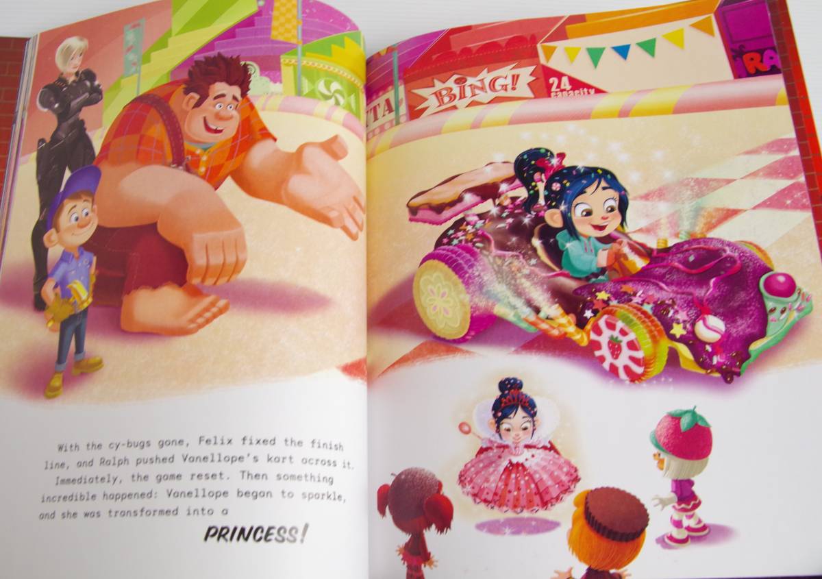 シュガー ラッシュ Wreck It Ralph ハードカバー ラルフ ヴァネロペ ディズニー 洋書 英語絵本 7 洋書 外国語絵本 売買されたオークション情報 Yahooの商品情報をアーカイブ公開 オークファン Aucfan Com