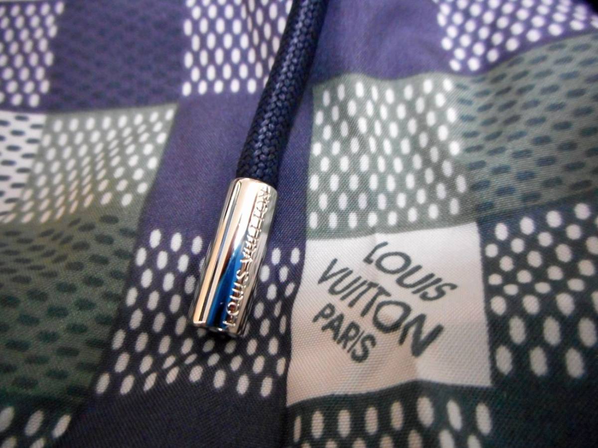 正規 美品 ルイヴィトン チェック 水着 スイムウェア メンズ LOUIS