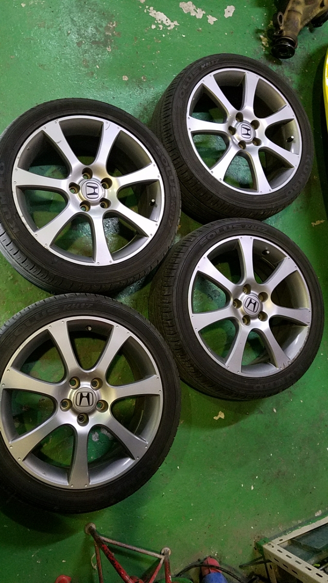 オデッセイ RB1 アブソルート 純正アルミホイルタイヤ付き 純正流用