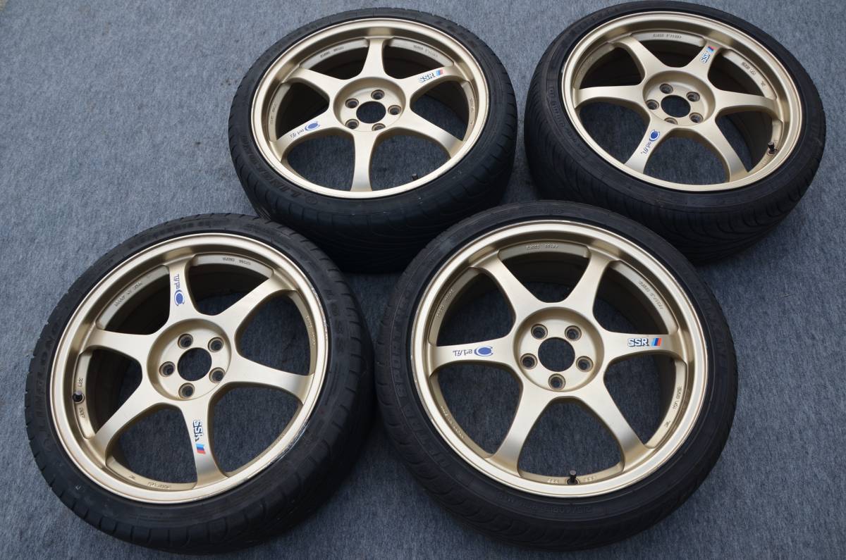 SSR TYPE-C タイプC 18インチ 7.5+48 5穴 PCD100 FT86 BRZ レガシィ 