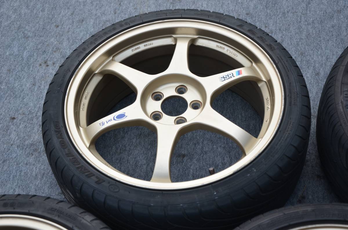 SSR TYPE-C タイプC 18インチ 7.5+48 5穴 PCD100 FT86 BRZ レガシィ 