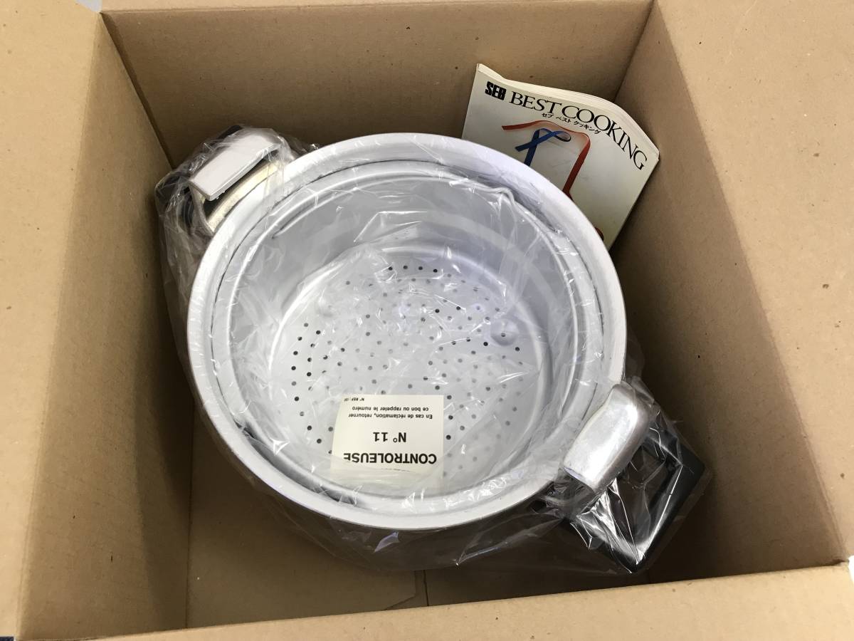 SEB セブ 圧力鍋 6L 厚手アルミ製 フランス製 24cm(圧力鍋)｜売買され