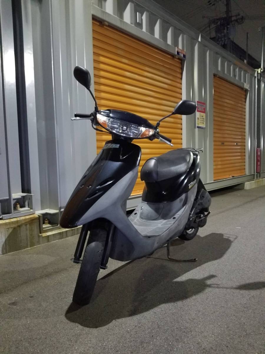 お色の確認 HONDA ホンダ ライブディオ Dio AF34 (黒) 純正 4749Km 実動 神戸