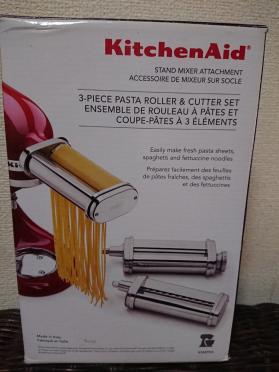 KitchenAid (キッチンエイド)パスタローラー&カッター アタッチメント KitchenAid KPRA Pasta Roller Attachment