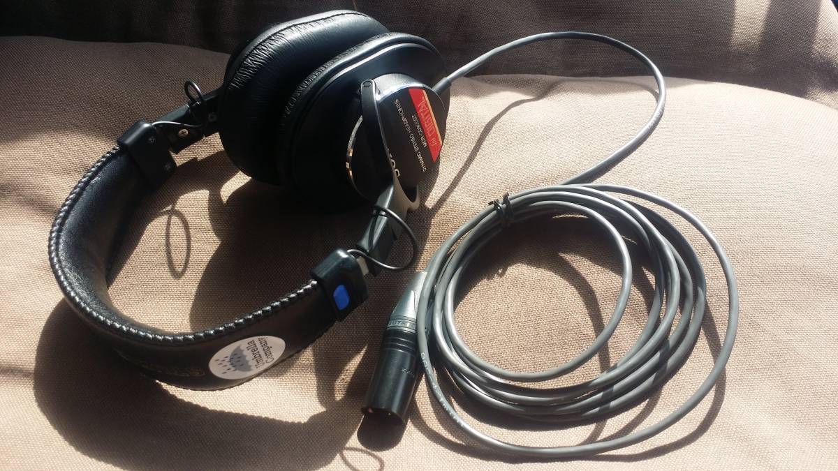 ★SONY MDR-CD900ST★アンブレラカンパニー4pinXLR パーフェクトシンメトリーMOD品☆時短出品即決有◎