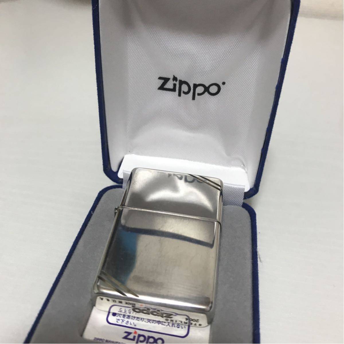 ジッポ zippo スターリング 純銀 STERLING 2004年製 レギュラーサイズ 