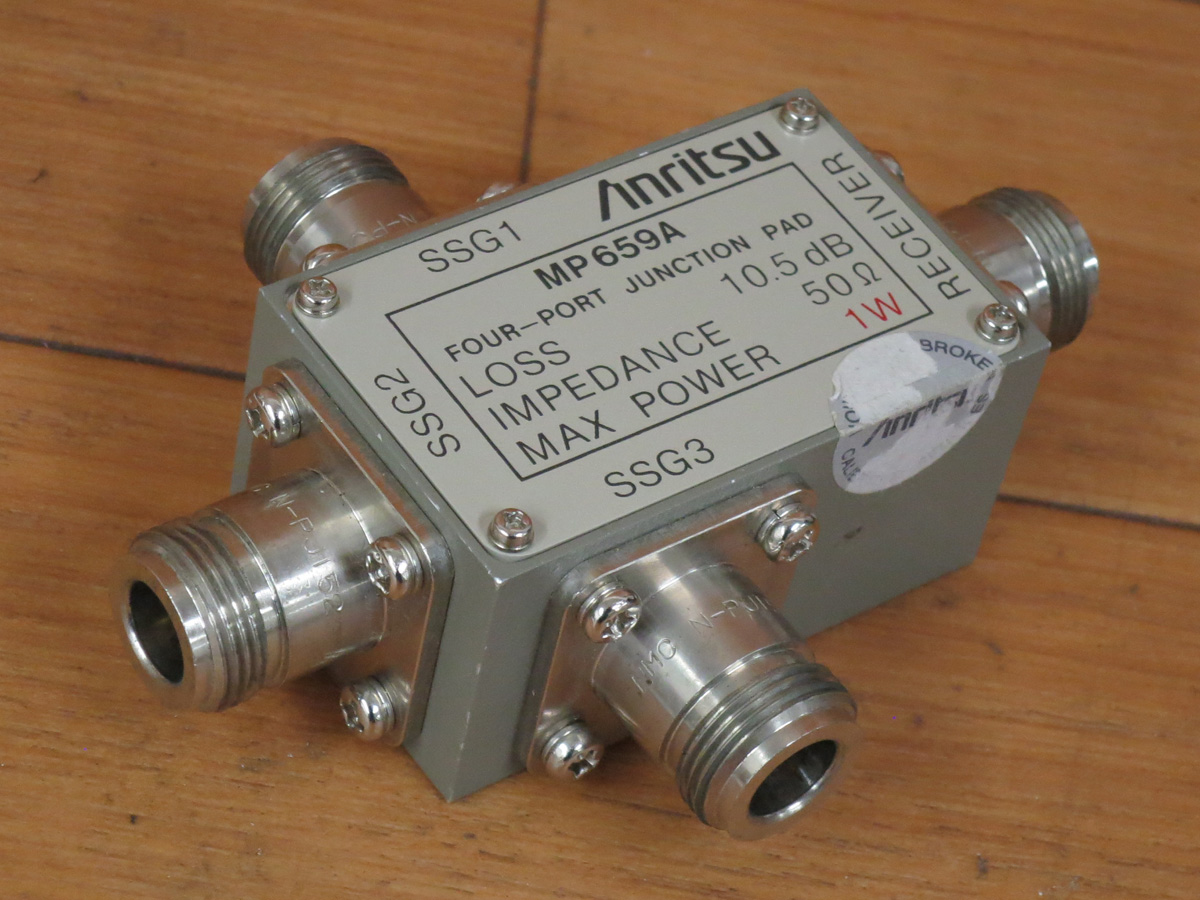QQ236175◆Anritsu/アンリツ 三信号特性測定用パッド MP659A 現状