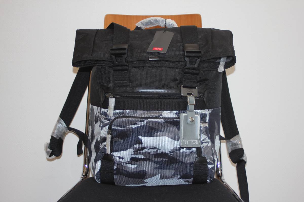 新品未使用☆TUMI☆ミッドヴェール・ロールトップバックパック 