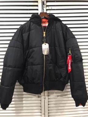 ヴェトモン☆VETEMENTS☆両面服 防寒 MA-1 オーバーサイズドブルゾン ジャケット オレンジとブラック M