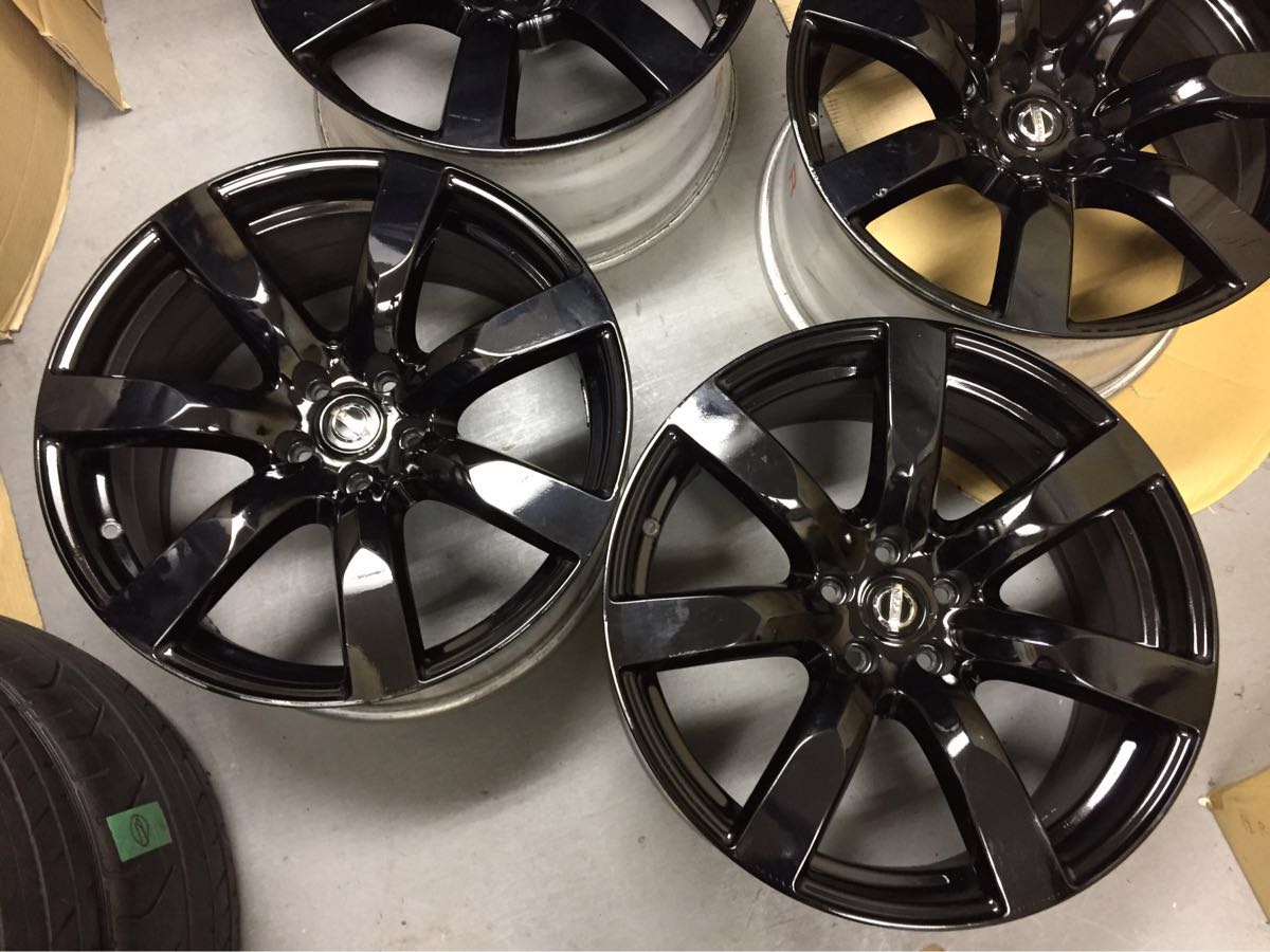 R35GT-R 純正ホイール 4本 セット (20) R35 GT-R 純正タイヤ付き R35GT-R 純正ホイール 4本 セット (20) R35 GT-R 純正タイヤ付き