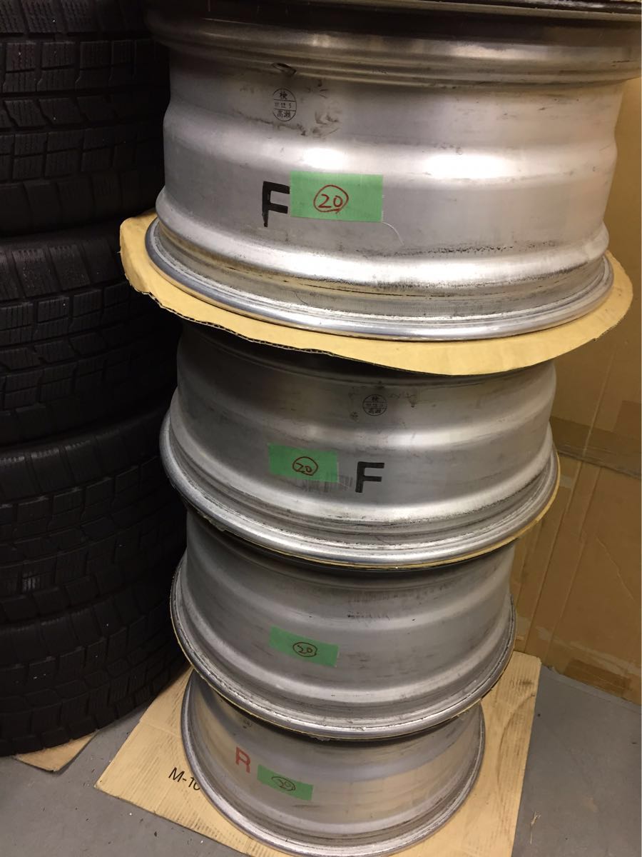 35GT-R中期純正リア4本セット10.5J r35 ホイール 20インチ 35GT-R